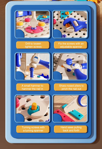 Toolbox & Drill – For Kids With Tiny Hands & Mighty Ideas
