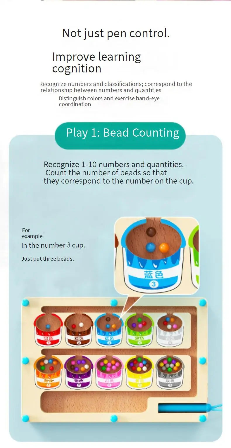 Montessori Educational Puzzle Game — Focus & Play