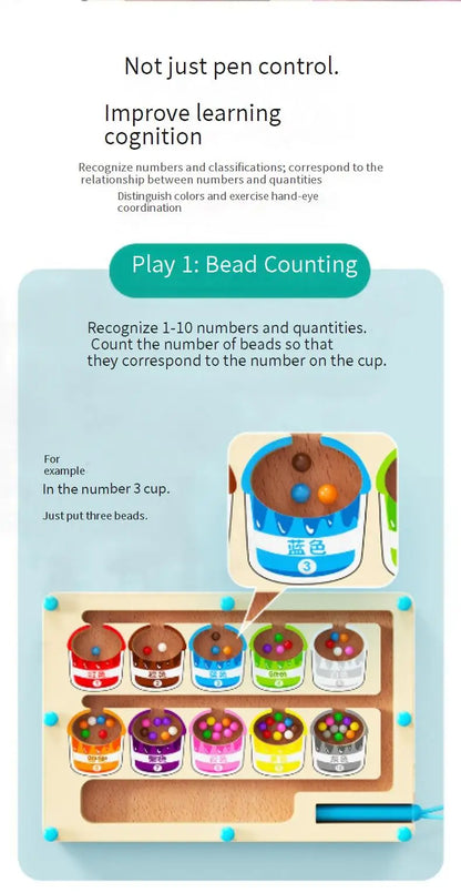 Montessori Educational Puzzle Game — Focus & Play