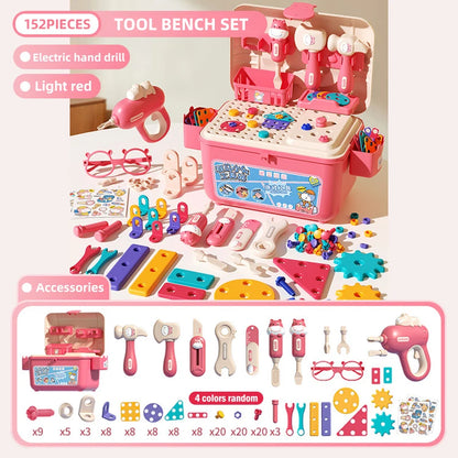 Toolbox & Drill – For Kids With Tiny Hands & Mighty Ideas