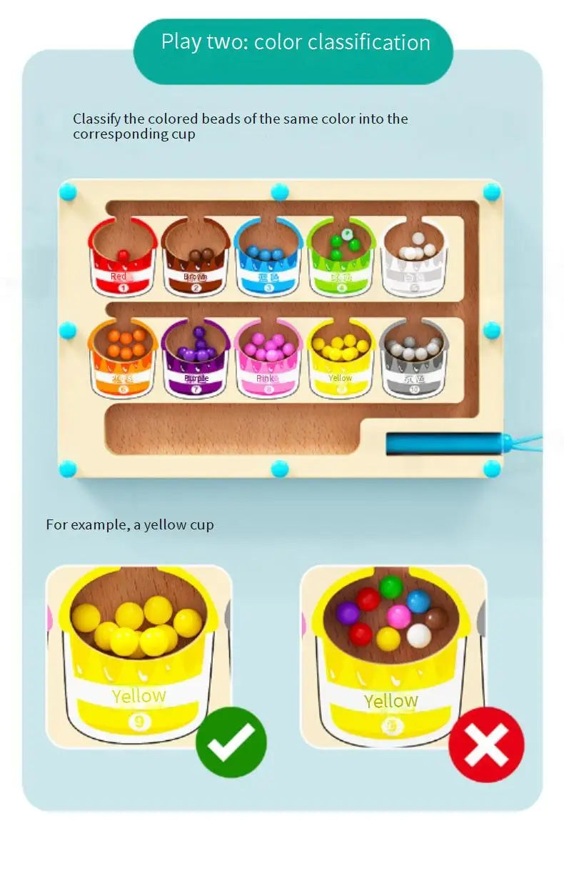 Montessori Educational Puzzle Game — Focus & Play